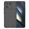 Husa pentru Xiaomi Poco F6 Pro, Techsuit, Carbonite FiberShell, Neagra