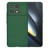 Husa pentru Xiaomi Poco F6 Pro, Techsuit, Carbonite FiberShell, Verde