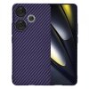 Husa pentru Xiaomi Poco F6, Techsuit, Carbonite FiberShell, Mov