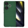 Husa pentru Xiaomi Poco F6, Techsuit, Carbonite FiberShell, Verde