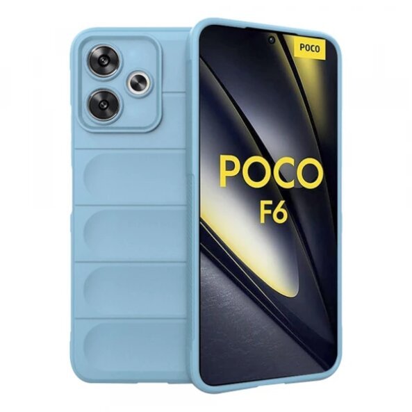 Husa pentru Xiaomi Poco F6, Techsuit, Magic Shield, Bleu