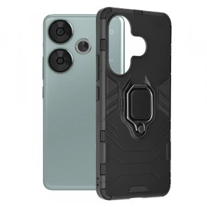 Husa pentru Xiaomi Poco F6, Techsuit, Shield, Neagra