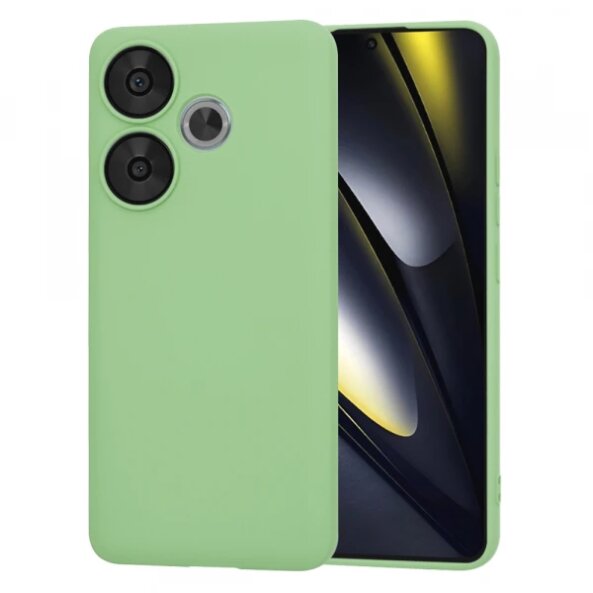 Husa pentru Xiaomi Poco F6, Techsuit, SoftFlex, Verde