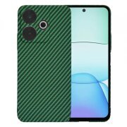 Husa pentru Xiaomi Poco M6 4G / Redmi 13, Techsuit, Carbonite FiberShell, Verde