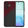 Husa pentru Xiaomi Poco M6 4G / Redmi 13, Techsuit, Carbonite FiberShell Vortex, Rosie