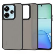 Husa pentru Xiaomi Poco M6 4G / Redmi 13, Techsuit, HaloFrost, Neagra