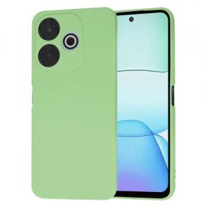 Husa pentru Xiaomi Poco M6 4G / Redmi 13, Techsuit, SoftFlex, Verde