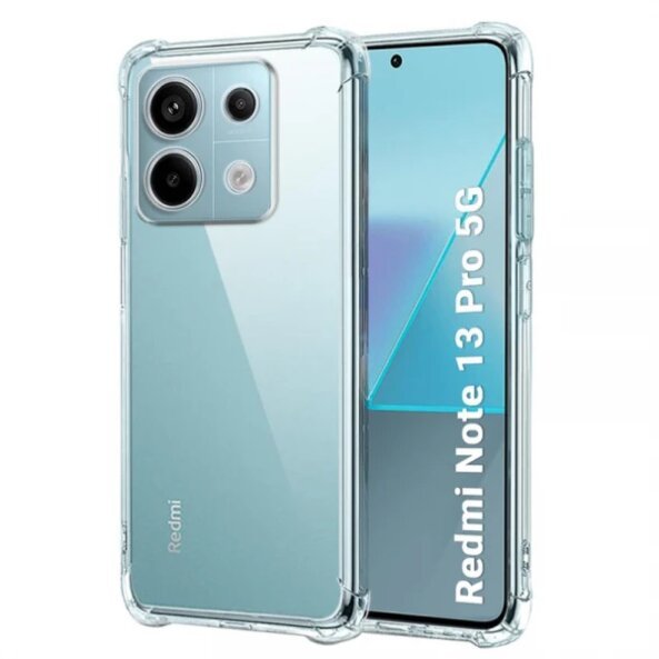 Husa pentru Xiaomi Poco X6 / Note 13 Pro 5G, Techsuit, Shockproof Clear, Transparenta