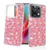 Husa pentru Xiaomi Poco X6 / Note 13 Pro 5G, Techsuit, Sparkly Glitter, Roz