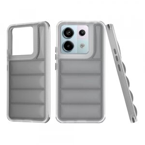 Husa pentru Xiaomi Poco X6 / Note 13 Pro 5G, Techsuit, Wave Shield, Neagra