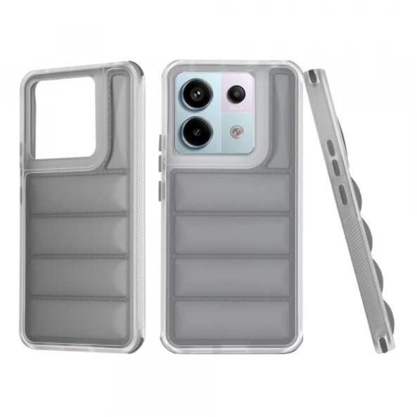 Husa pentru Xiaomi Poco X6 / Note 13 Pro 5G, Techsuit, Wave Shield, Neagra