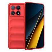 Husa pentru Xiaomi Poco X6 Pro, Techsuit, Magic Shield, Rosie