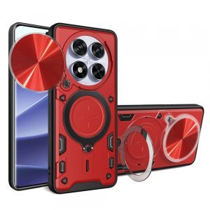 Husa pentru Xiaomi Poco X7 / Note 14 Pro 5G, Techsuit, CamGuard Pro, Rosie