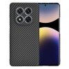 Husa pentru Xiaomi Poco X7 / Note 14 Pro 5G, Techsuit, Carbonite FiberShell, Neagra
