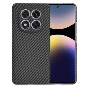 Husa pentru Xiaomi Poco X7 / Note 14 Pro 5G, Techsuit, Carbonite FiberShell, Neagra