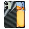 Husa pentru Xiaomi Redmi 13C 5G / 13C / Poco C65, Techsuit, Carbonite FiberShell, Gri