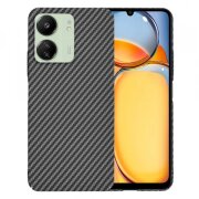 Husa pentru Xiaomi Redmi 13C 5G / 13C / Poco C65, Techsuit, Carbonite FiberShell, Neagra