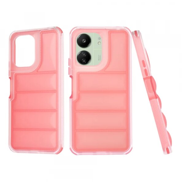 Husa pentru Xiaomi Redmi 13C 5G / 13C / Poco C65, Techsuit, Wave Shield, Rosie