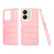 Husa pentru Xiaomi Redmi 13C 5G / 13C / Poco C65, Techsuit, Wave Shield, Roz