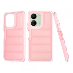 Husa pentru Xiaomi Redmi 13C 5G / 13C / Poco C65, Techsuit, Wave Shield, Roz