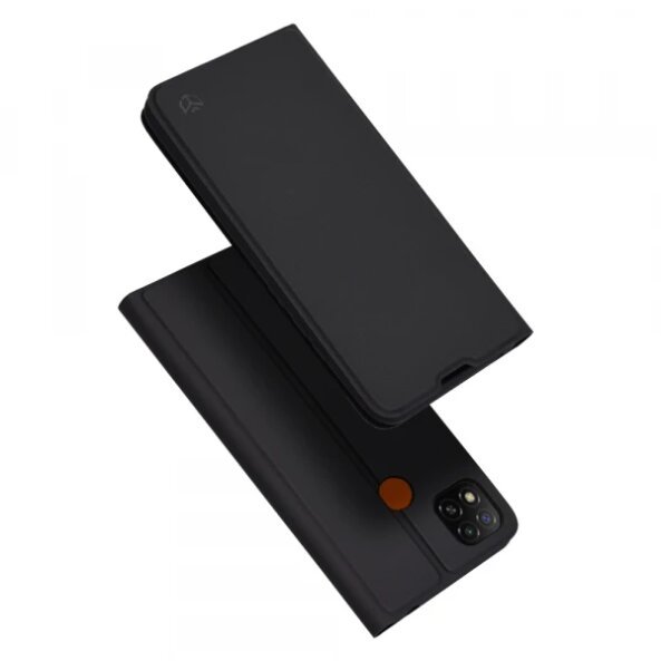 Husa pentru Xiaomi Redmi 9C NFC / 9C, Techsuit, Magskin Book, Neagra