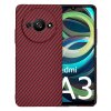 Husa pentru Xiaomi Redmi A3, Techsuit, Carbonite FiberShell, Rosie