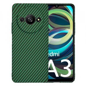 Husa pentru Xiaomi Redmi A3, Techsuit, Carbonite FiberShell, Verde