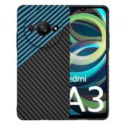 Husa pentru Xiaomi Redmi A3x / A3, Techsuit, Carbonite FiberShell, Bleu
