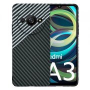 Husa pentru Xiaomi Redmi A3x / A3, Techsuit, Carbonite FiberShell, Gri
