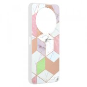 Husa pentru Xiaomi Redmi A3x / A3, Techsuit, Marble, Mov