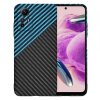 Husa pentru Xiaomi Redmi Note 12S, Techsuit, Carbonite FiberShell, Bleu