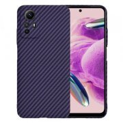 Husa pentru Xiaomi Redmi Note 12S, Techsuit, Carbonite FiberShell, Mov