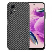 Husa pentru Xiaomi Redmi Note 12S, Techsuit, Carbonite FiberShell, Neagra