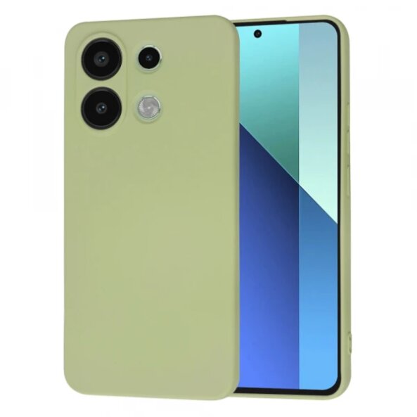 Husa pentru Xiaomi Redmi Note 13 4G, Techsuit, SoftFlex, Verde Deschis