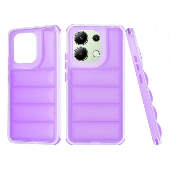 Husa pentru Xiaomi Redmi Note 13 4G, Techsuit, Wave Shield, Mov