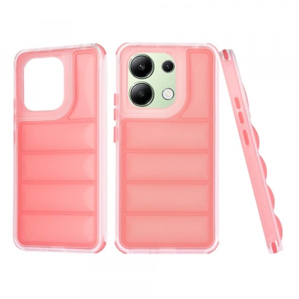 Husa pentru Xiaomi Redmi Note 13 4G, Techsuit, Wave Shield, Rosie