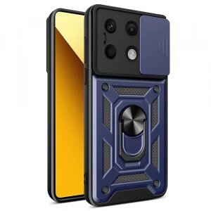 Husa pentru Xiaomi Redmi Note 13 5G, Techsuit, CamShield, Albastra