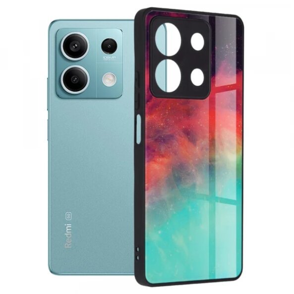 Husa pentru Xiaomi Redmi Note 13 5G, Techsuit, Glaze, Turcoaz