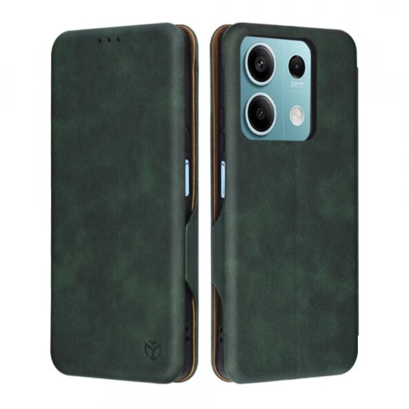 Husa pentru Xiaomi Redmi Note 13 5G, Techsuit, Safe Wallet Plus, Verde