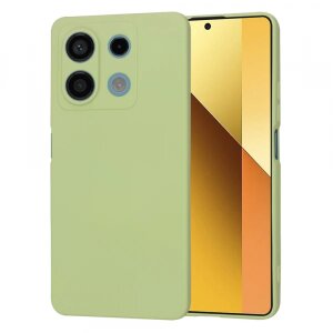 Husa pentru Xiaomi Redmi Note 13 5G, Techsuit, SoftFlex, Verde Deschis