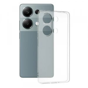 Husa pentru Xiaomi Redmi Note 13 Pro 4G / Poco M6 Pro 4G, Techsuit, Clear, Transparenta