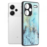 Husa pentru Xiaomi Redmi Note 13 Pro+, Techsuit, Glaze, Bleu