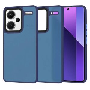 Husa pentru Xiaomi Redmi Note 13 Pro+, Techsuit, HaloFrost, Bleumarin