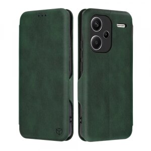 Husa pentru Xiaomi Redmi Note 13 Pro+, Techsuit, Safe Wallet Plus, Verde