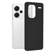 Husa pentru Xiaomi Redmi Note 13 Pro+, Techsuit, Soft Edge, Neagra