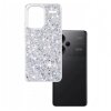Husa pentru Xiaomi Redmi Note 13 Pro+, Techsuit, Sparkly Glitter, Alba