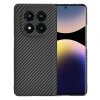 Husa pentru Xiaomi Redmi Note 14 Pro+ 5G, Techsuit, Carbonite FiberShell, Neagra