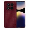 Husa pentru Xiaomi Redmi Note 14 Pro+ 5G, Techsuit, Carbonite FiberShell, Rosie