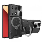 Husa pentru Xiaomi Redmi Note 14S / Note 13 Pro 4G / Poco M6 Pro 4G, Techsuit, CamGuard Pro, Neagra