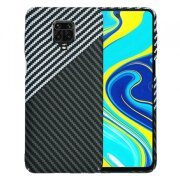 Husa pentru Xiaomi Redmi Note 9S / Note 9 Pro / Note 9 Pro Max, Techsuit, Carbonite FiberShell, Gri